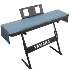 Mooson Keyboard Piano Cover, Digital Piano Dust Cover, Light Luxury Soft and Premium Surface, Thickening Electronic Organ Covering Keyboard Update Encasement (Blue)