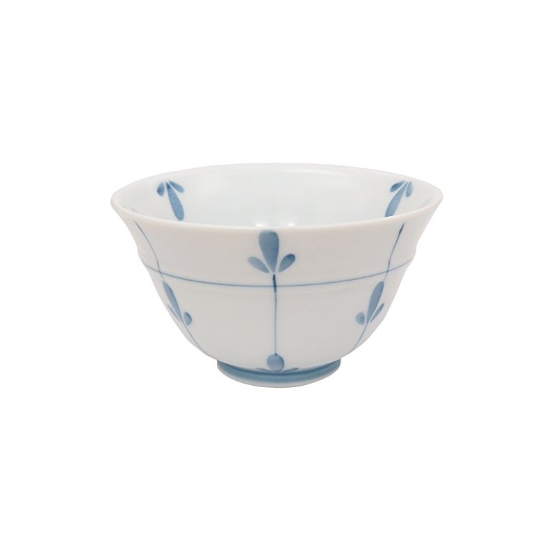 Hasami Ware 400131-5 Shigeyama Kiln Anti-Sencha, Set of 5, Sprouts