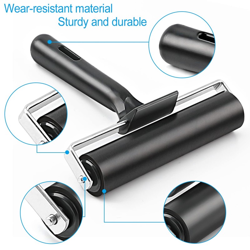 Rubber Roller, Ideal for Anti Skid Tape Construction Tools, Print,