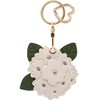 MC Fashion Cute Flower PU Leather Keychain Holder for AirTag