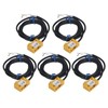 5PCS Inductive Proximity Switch 2 Lines Normally Open IP65 ABS