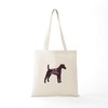 CafePress BFF Smooth Fox Terrier Tote Bag Reusable Natural Beige