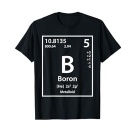 Boron Element (white) T-Shirt