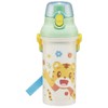 Skater PSB5SANAG-A Shimajiro Water Bottle, 16.9 fl oz (480 ml),