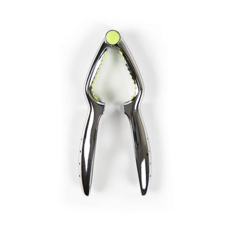 Birambeau E5721 Nut&Hazelnut Cracker Acrylonitrile Butadiene Styrene ZAMACK Silver and