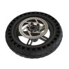 Scooter Rear Wheel Assembly 8.5in Solid Tire Wheel Hub 110mm