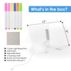 LED Note Board with Colors, Acrylic Dry Erase Board with