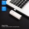 Justdfine Wireless Mouse,Mini Rechargable Travel Mouse,2.4G Ultra Slim Portable Mouse,Small