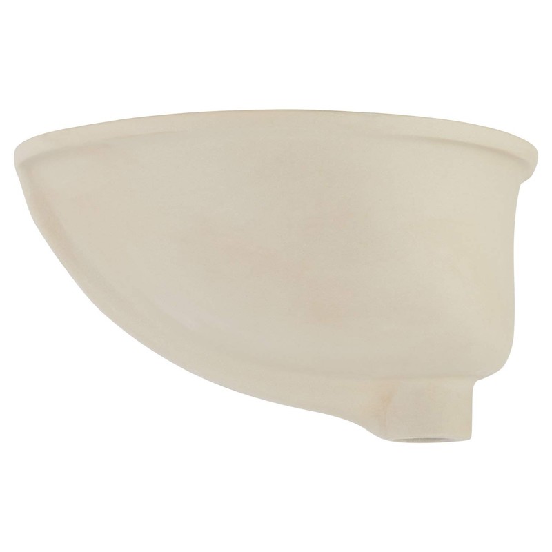 Signature Hardware 447968 Mangrove 17" Vitreous China Undermount Bathroom Sink