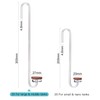 Clscea Acrylic Hooked CO2 Diffuser for Aquarium Planted Tank (Length