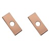 2Pcs 6inch Stainless Steel Faucet Base Plate Hole Cover for