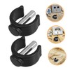 FOMIYES 8pcs Toilet Chair Replacement Toilet Frame Locks Toilet Seat
