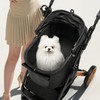 MAMIZO Foldable Dog Stroller for Medium Small Dogs Cats Up