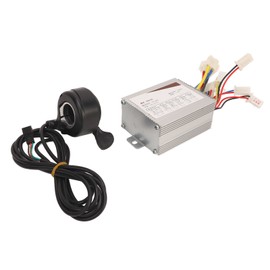 Electric Bike Controller Thumb Throttle Set 24V 500W Electric Bicycle Controller with Thumb Throttle Accessories for DC Motor