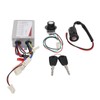 12V 500W Electric Bike Controller Speed Control Switch Key Lock