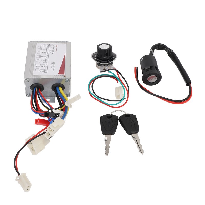 12V 500W Electric Bike Controller Speed Control Switch Key Lock