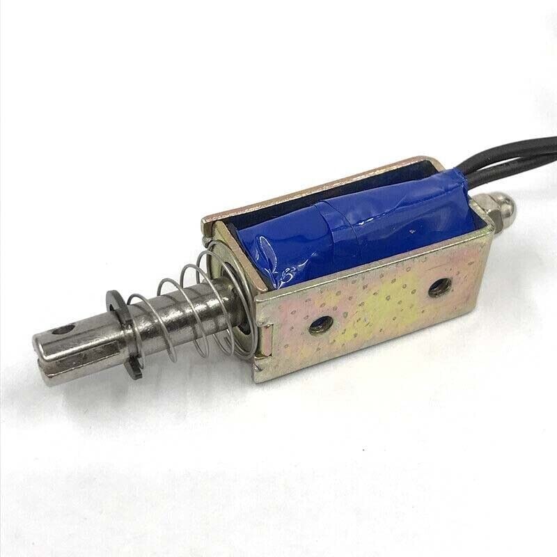 5pcs Micro DC Solenoid Valve Electromagnet DC 12V Spring Push-Pull