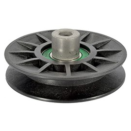 MaxPower 332519B V-Idler Pulley for Craftsman, Husqvarna, Poulan Mowers Replaces OEM Numbers 194326 and 532194326, Black