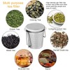 HAUSPROFI Tea Infuser, 304 Stainless Steel Tea Strainer with Lid