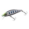 Daiwa 44S Silver Creek Minnow Lure, Chart Head, Black Sabi