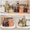 2 Pack Lazy Susan for Cupboard Pantry Cabinet Turntable Rotatable