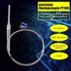 Hilitand Thermocouple, M8 Thread PT100 Platinum Resistor, Thermocouple Probe Temperature