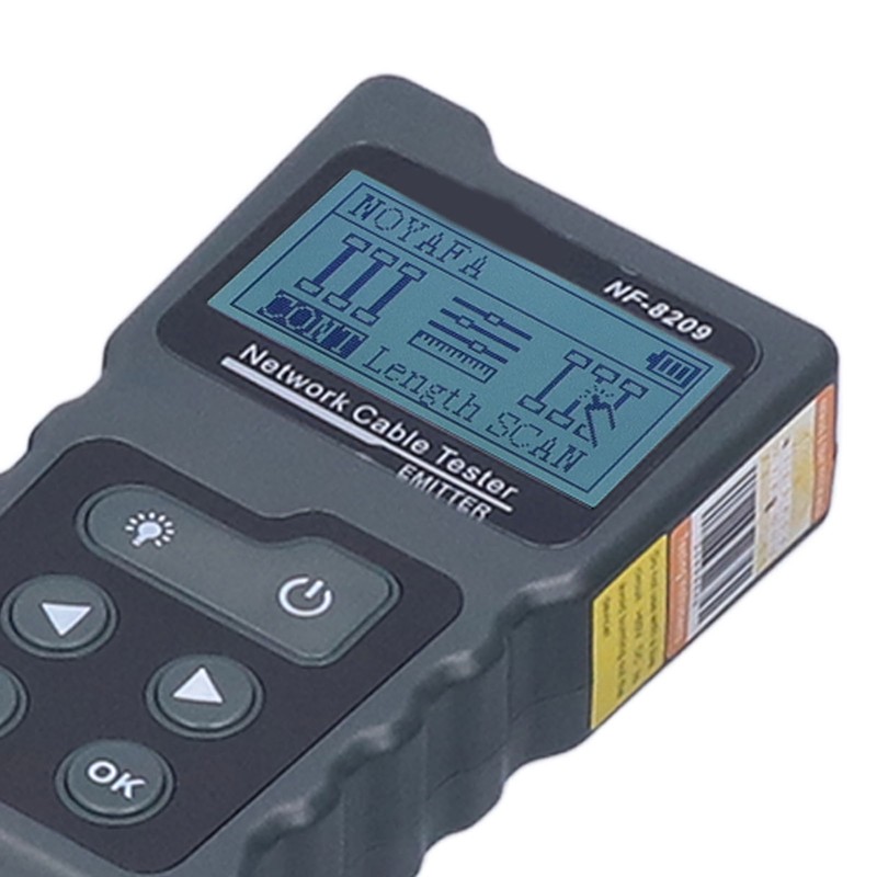 NF‑8209 Electric Network Cable Finder Portable Anti Interference POE Line