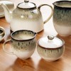 Milk & Sugar Set Gothic Reactive Glaze Ceramic Creamer Kitchen