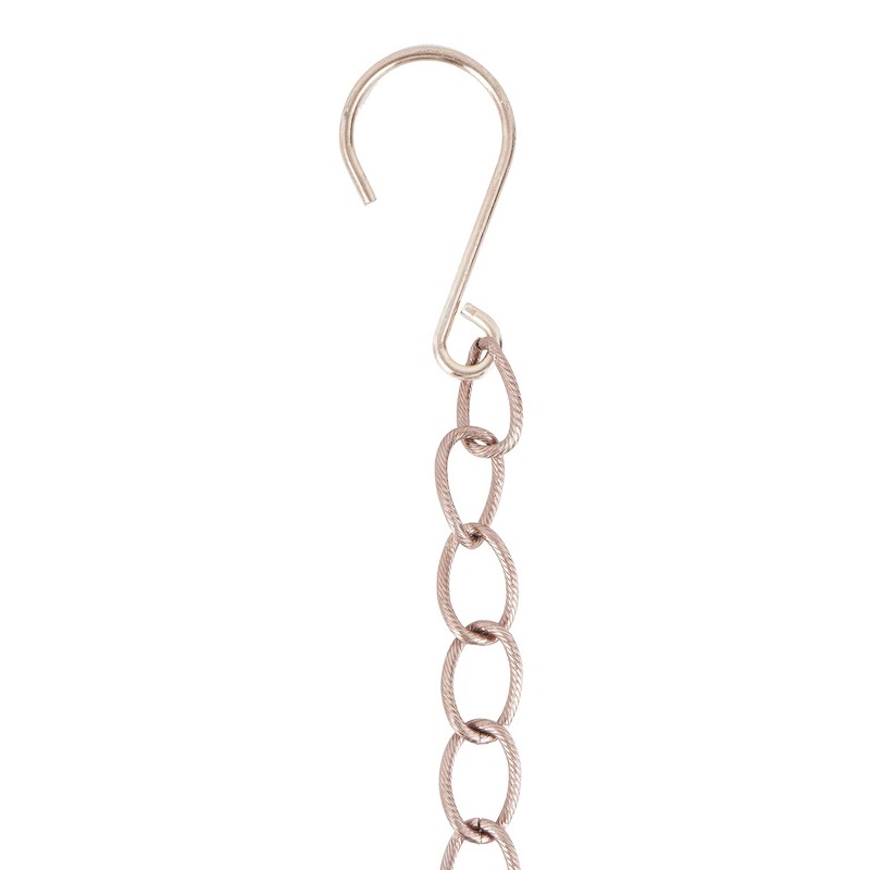 TZSSP Rain Chains Decorative Rain Chain Bell, 8-1/2 Length, Metal
