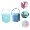 Kisangel 2pcs Portable Pacifier Holder Case Lightweight and Material Easy