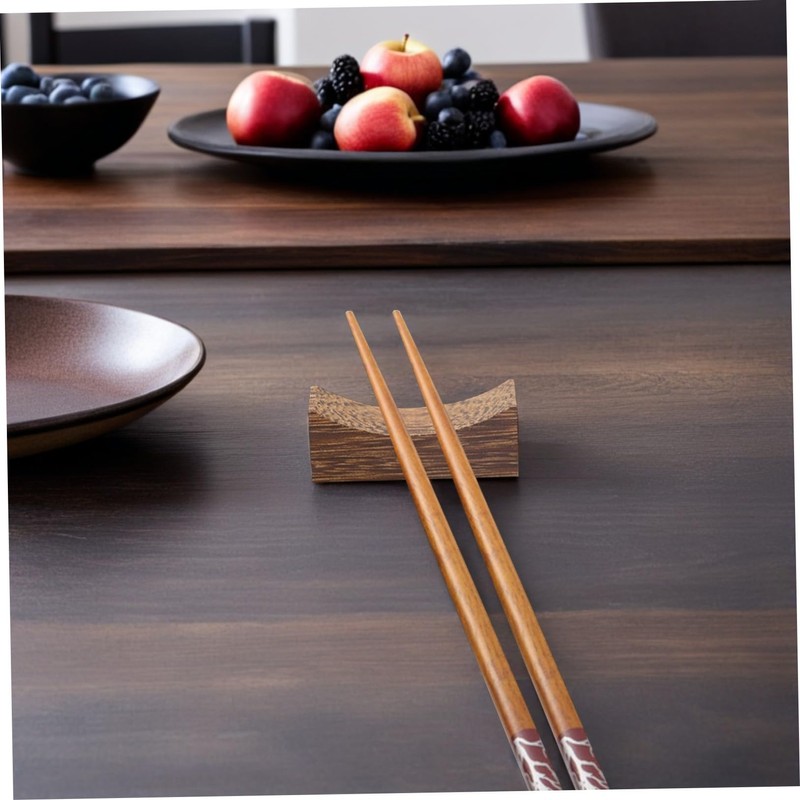 Cabilock 12 pezzi Supporto per Bacchette In Legno Supporto per