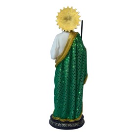 16" San Judas Tadeo Manto De Tela Con Lentejuela St. Jude Thaddeus Figure
