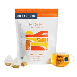 Rishi Tea Té De Cúrcuma Y Jengibre Rishi Tea - 30 Bolsitas