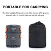 Widesea Camping Cookware Outdoor Pot Pan Cooking Equipment Heat Exchange