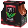 Pure Leaf Iced Tea, Raspberry, Sweetened, Real Brewed Black Tea,
