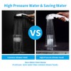 KAIYING Drill-Free High Pressure Handheld Shower Head with ON/OFF Pause