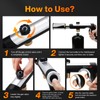 KELIN Propane Torch with One-Touch Max Fire & Kitchen Thermometer