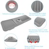 2 Pcs 40x12 cm Silicone Faucet Mats for 3.5-6cm Faucets