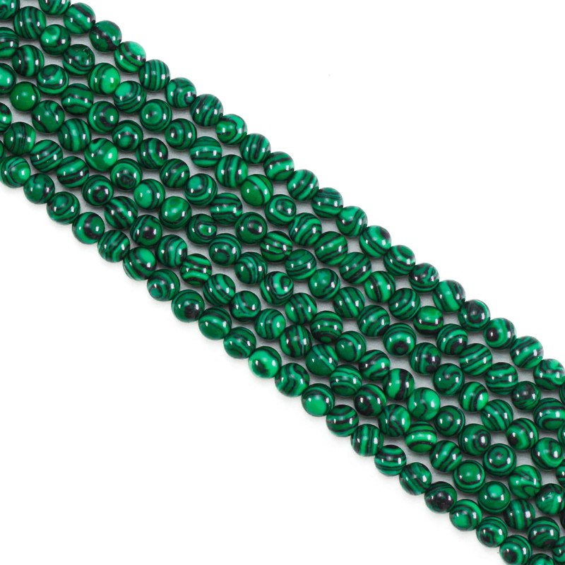 Natural Gemstone Beads for Jewellery Making, 8 mm Polished Round