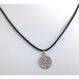 Saint Michael The Archangel Silver Medal - The Patron Saints Medals (St. Michael with Cord)