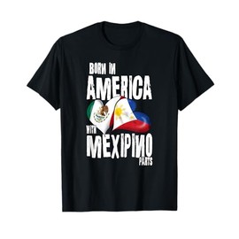Philippines Mexico Filipino Pride Proud Flag Mexipino Mixed T-Shirt