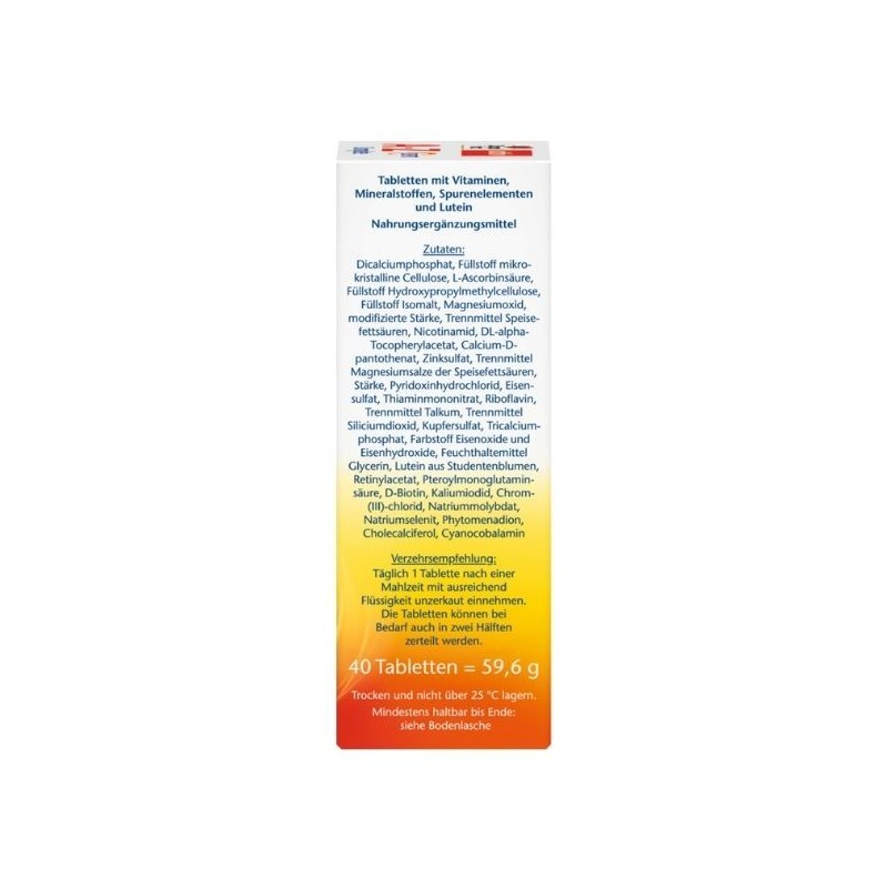 Doppelherz Aktiv A-Z Complete Depot Dietary Supplement with Vitamins-Minerals-Trace Elements
