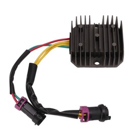 12V Motorcycle ATV Voltage Regulator Rectifier Aluminum Alloy Replacement for Jianshe JS400