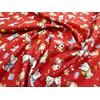 Nutex Fabric - Festive Cats & Dogs on Gold &