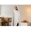 Premium Wearable Hooded Sherpa Blanket for Adult Women and Men
