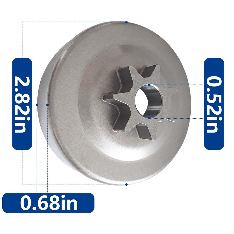 .325" 7 T Clutch Assembly kit for Stihl MS261 MS261C
