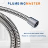 PLUMBINGMASTER Shower Hose 96 Inches Stainless Steel Handheld Shower Head