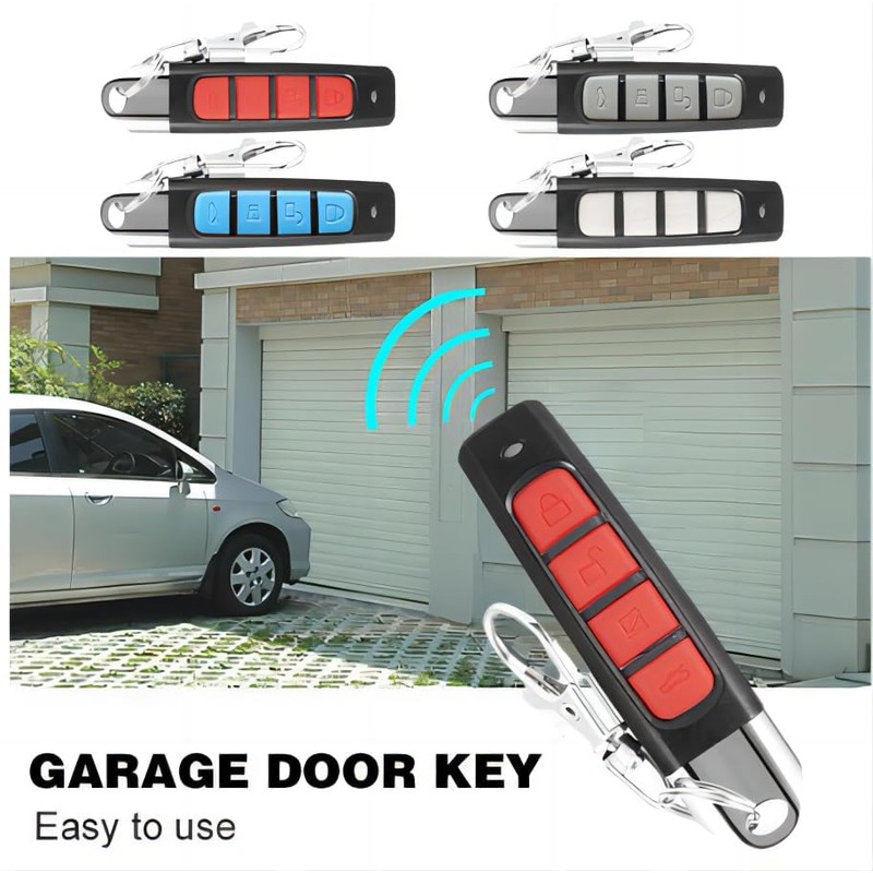 Wireless Cloning Remote Control, Replacement Garage Door Electric Gate, Duplicates