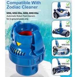 FRV100 Flow Regulator Valve Replacement fit for Zodiac MX6 MX8 Elite Series In Ground Automatic Suction Robot Pool Cleaner Parts (1-Pack)