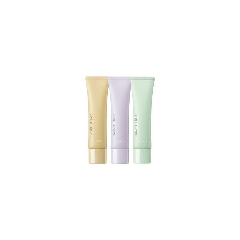 The Saem Saemmul Airy Cotton Makeup Base x 3 Lavender